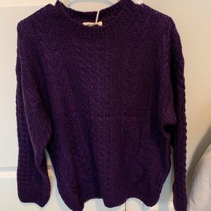 Purple Sweater